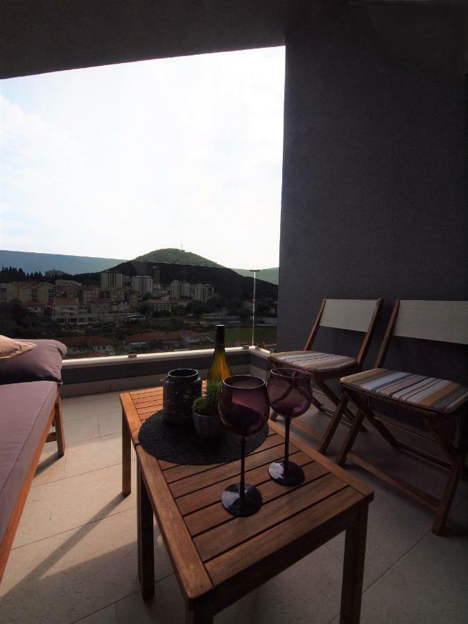 Apartments Mak & Lux - Sea & Sunset Top View 杜布罗夫尼克 外观 照片